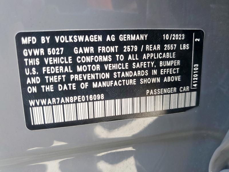 2023 VOLKSWAGEN ARTEON SEL WVWAR7AN8PE016098