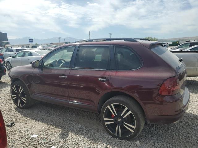 PORSCHE CAYENNE TU 2005 maroon  gas WP1AC29PX5LA90026 photo #3