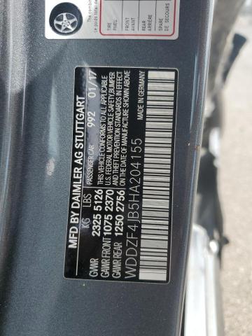 2017 MERCEDES-BENZ E 300 - WDDZF4JB5HA204155
