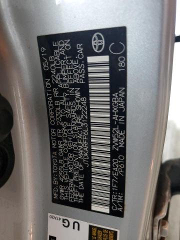 2020 TOYOTA PRIUS PRIM JTDKARFP6L3122248