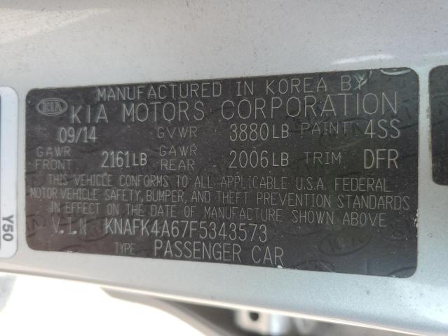 2015 KIA FORTE LX KNAFK4A67F5343573