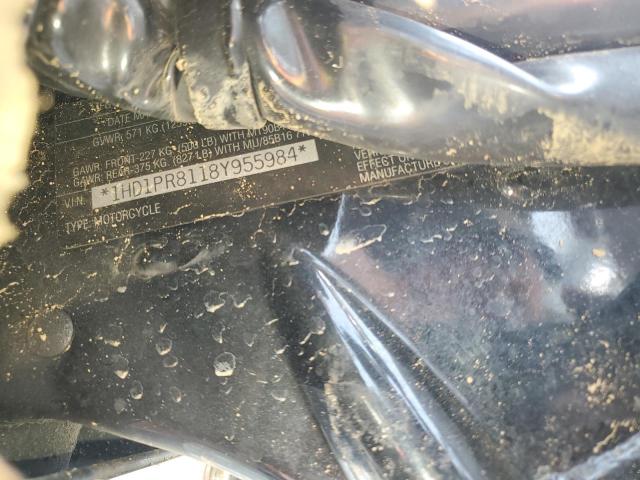 2008 HARLEY-DAVIDSON FLHTCUSE3 1HD1PR8118Y955984
