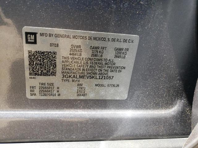 2019 GMC TERRAIN SL - 3GKALMEV5KL121057