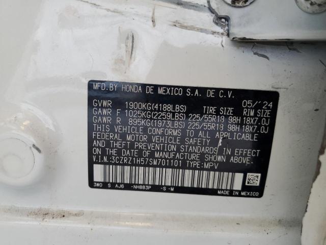 2025 HONDA HR-V SPORT 3CZRZ1H57SM701101