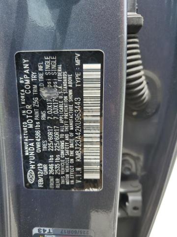 2019 HYUNDAI TUCSON SE - KM8J23A42KU963443