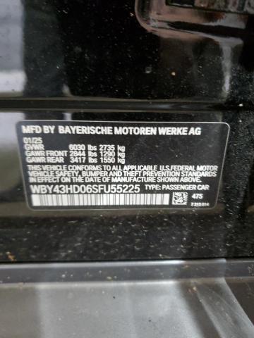 2025 BMW I4 XDRIVE WBY43HD06SFU55225