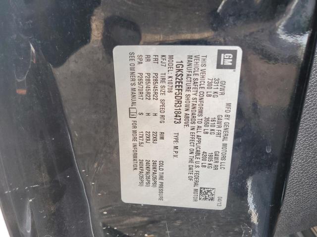 2013 GMC YUKON DENA - 1GKS2EEF5DR318473