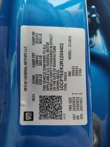 2024 CHEVROLET COLORADO T 1GCPTEEK2R1204402