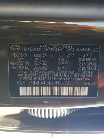 2025 HYUNDAI SANTA FE L 5NMP44GL6SH105235