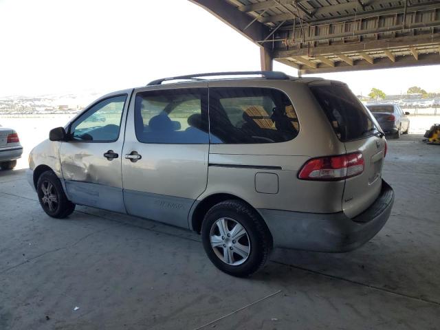 TOYOTA SIENNA LE 2001 tan  gas 4T3ZF13C21U336294 photo #3