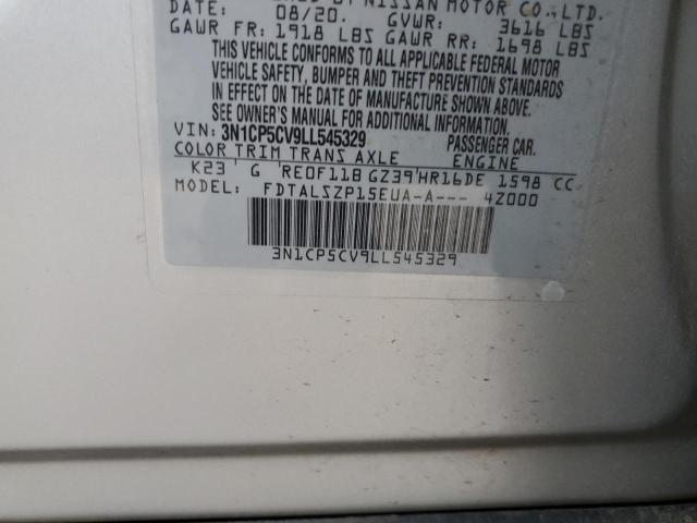 2020 NISSAN KICKS SV 3N1CP5CV9LL545329