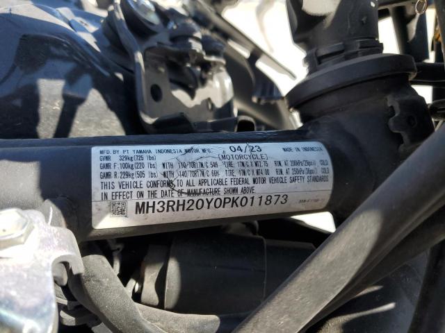 2023 YAMAHA MT-03 MH3RH20Y0PK011873