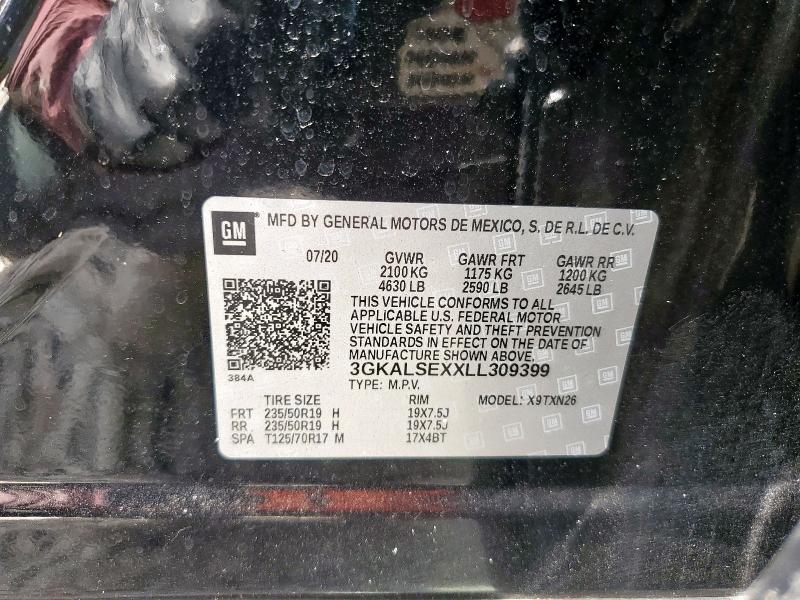 2020 GMC TERRAIN DE - 3GKALSEXXLL309399