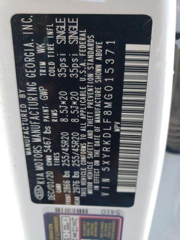 2021 KIA SORENTO SX - 5XYRKDLF8MG015371