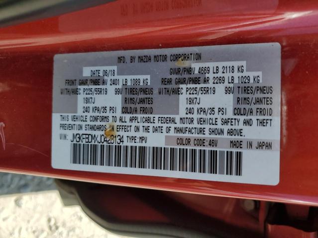 2018 MAZDA CX-5 GRAND JM3KFBDMXJ0428134