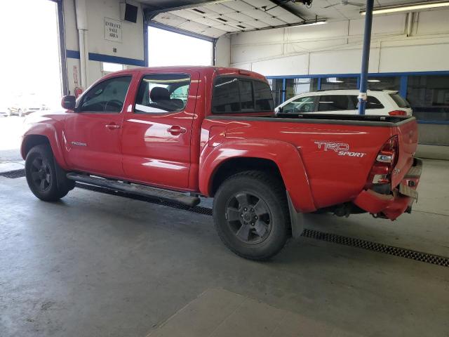 TOYOTA TACOMA DOU 2005 red  gas 5TELU42NX5Z104004 photo #3