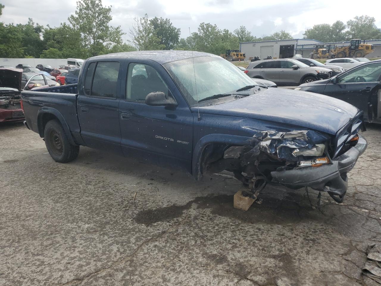 Lot #3286649281 2002 DODGE DAKOTA QUAD SPORT