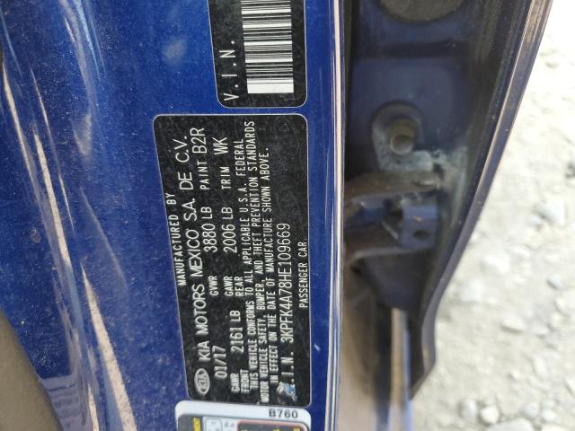 2017 KIA FORTE LX - 3KPFK4A78HE109669