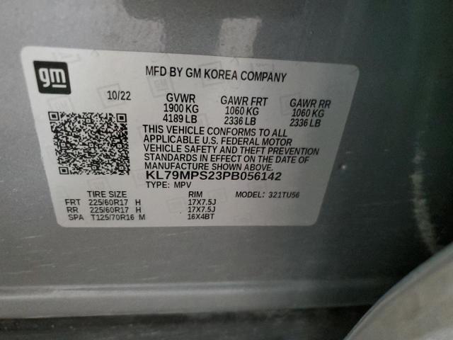 2023 CHEVROLET TRAILBLAZE - KL79MPS23PB056142