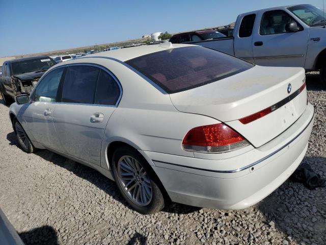 BMW 745 LI 2004 white sedan 4d gas WBAGN63464DS48220 photo #3