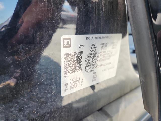 2024 CHEVROLET TAHOE K150 1GNSKSKD4RR118454