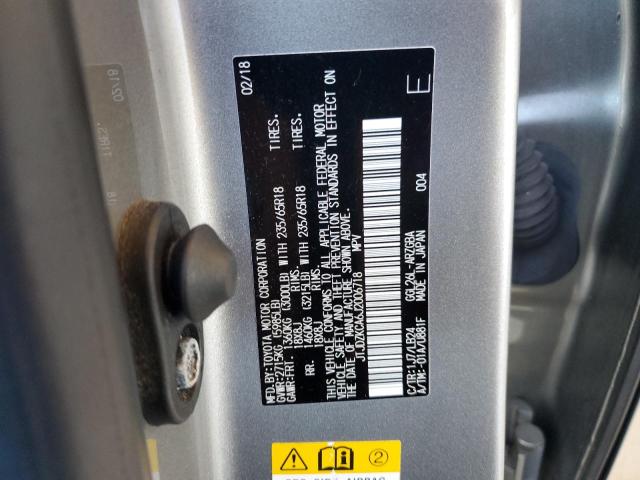 2018 LEXUS RX 350 L JTJDZKCA6J2006718