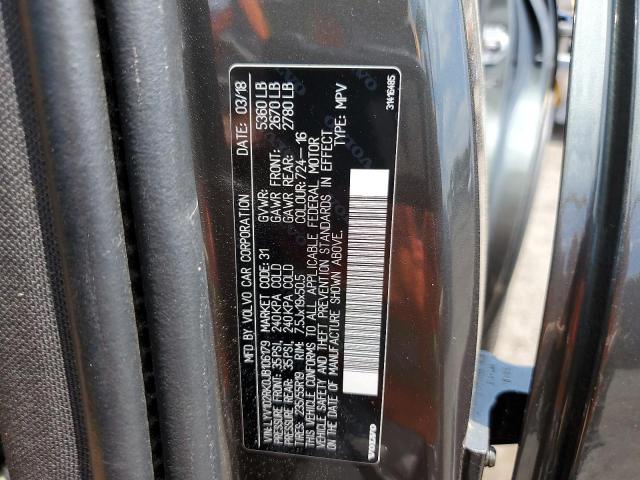 2018 VOLVO XC60 T5 LYV102RK0JB106179