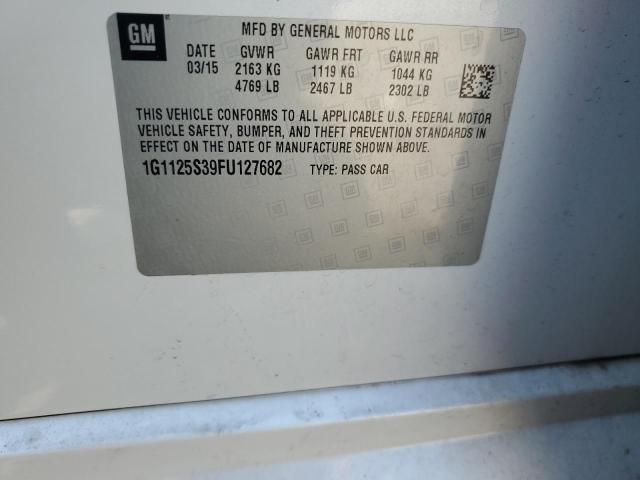 2015 CHEVROLET IMPALA LT - 1G1125S39FU127682
