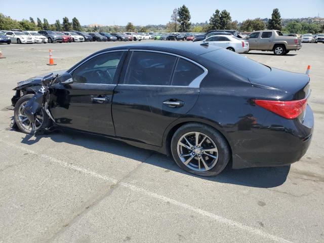 INFINITI Q50 HYBRID 2014 black  hybrid engine JN1AV7AP8EM691193 photo #3