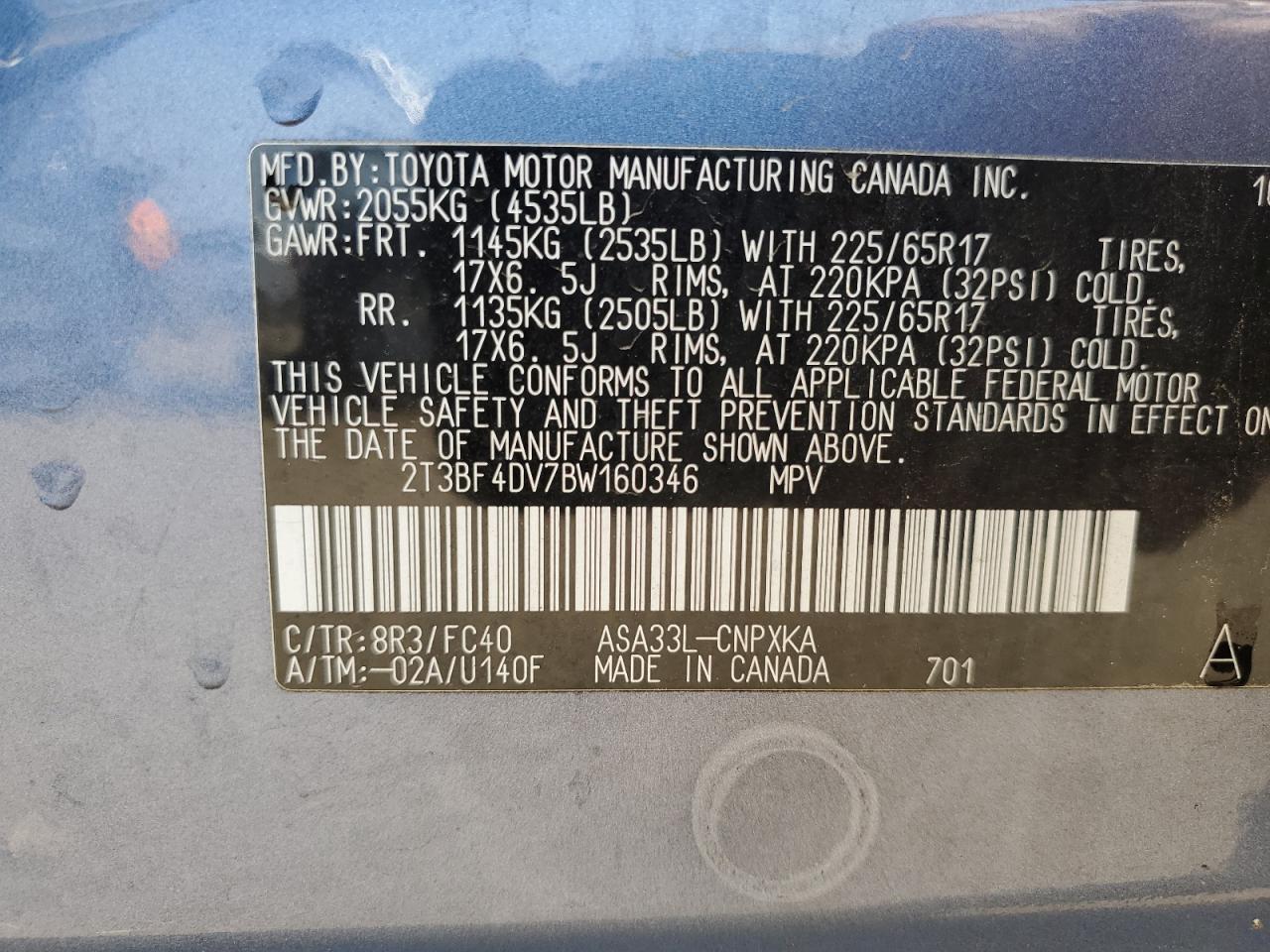 Toyota Rav4 2011