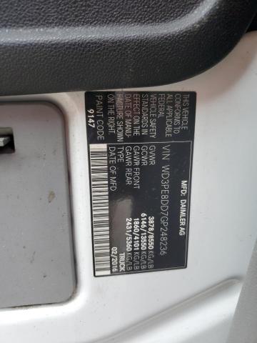 2016 MERCEDES-BENZ SPRINTER 2 WD3PE8DD7GP248236