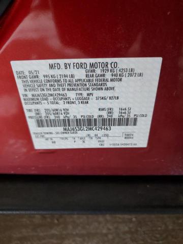 2021 FORD ECOSPORT S - MAJ6S3GL2MC429463
