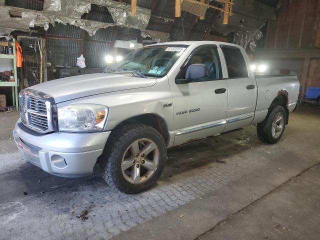 DODGE RAM 1500 S 2007 silver crew pic gas 1D7HU18277S171299 photo #1