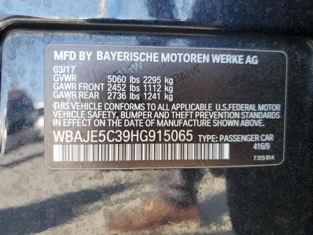 2017 BMW 540 I - WBAJE5C39HG915065