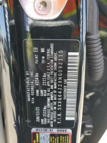 2022 KIA K5 GT LINE - 5XXG64J2XNG092115