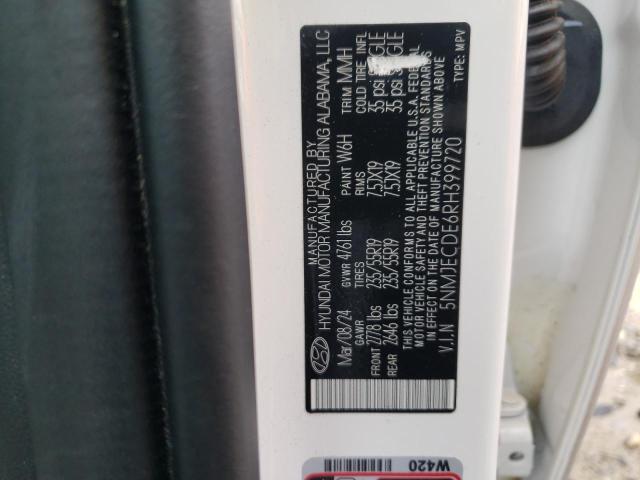 2024 HYUNDAI TUCSON LIM - 5NMJECDE6RH399720