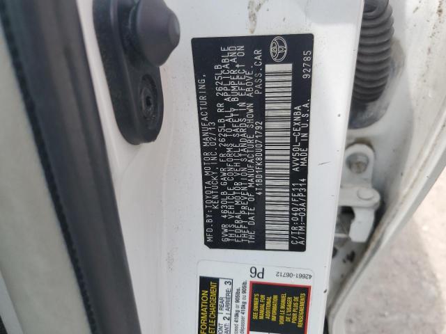 4T1BD1FK8DU071792 2013 TOYOTA CAMRY