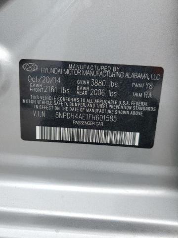 2015 HYUNDAI ELANTRA SE - 5NPDH4AE1FH601585