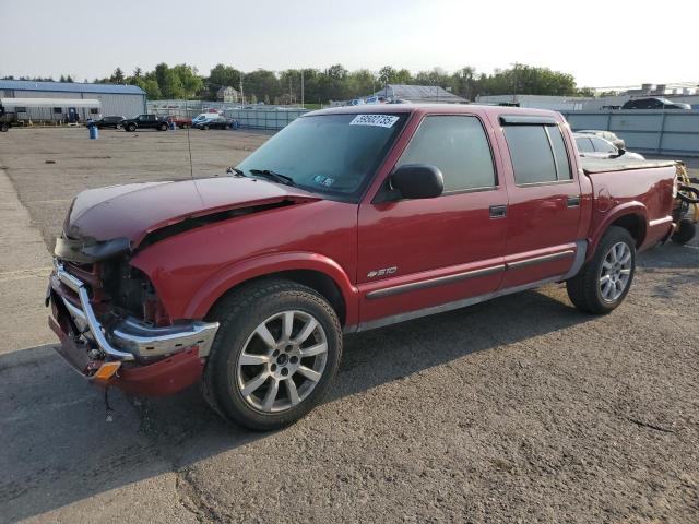 CHEVROLET S TRUCK S1 2002 red crew pic gas 1GCDT13W82K173240 photo #1