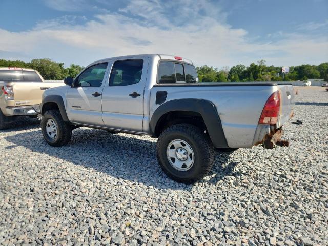 TOYOTA TACOMA DOU 2014 silver crew pic gas 5TFJX4GN5EX036242 photo #3