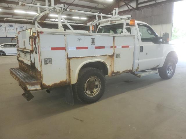 FORD F350 SUPER 2011 white pickup gas 1FDBF3B69BEB59062 photo #4
