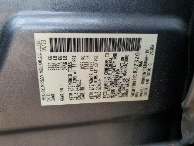 2023 NISSAN ROGUE 5N1BT3BB3PC827320