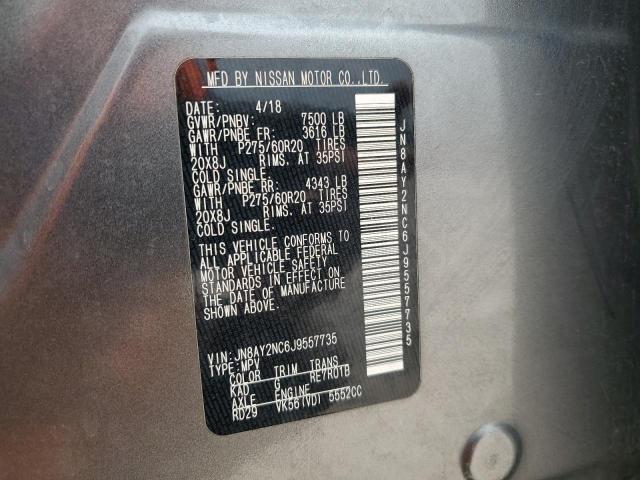 2018 NISSAN ARMADA SV JN8AY2NC6J9557735