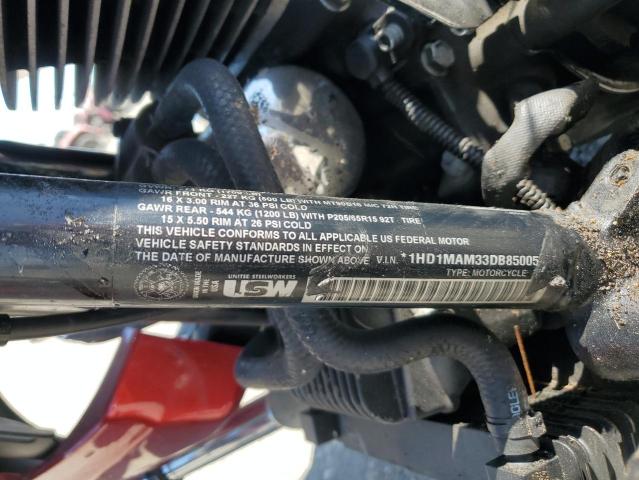 2013 HARLEY-DAVIDSON FLHTCUTG T 1HD1MAM33DB850054