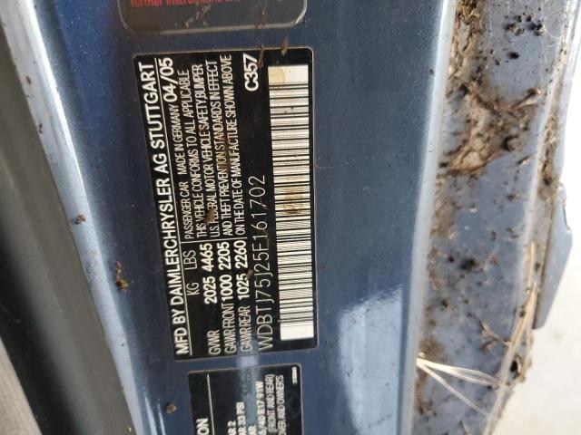 2005 MERCEDES-BENZ CLK 500 #3276468656