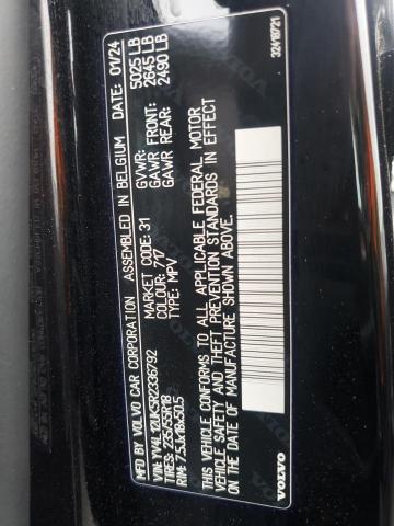 2024 VOLVO XC40 CORE YV4L12UK5R2336792