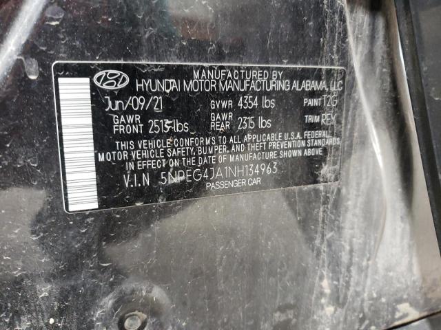 2022 HYUNDAI SONATA SE 5NPEG4JA1NH134963