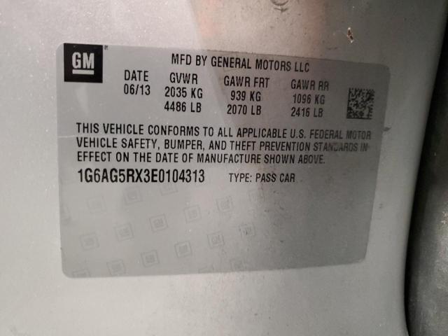2014 CADILLAC ATS - 1G6AG5RX3E0104313