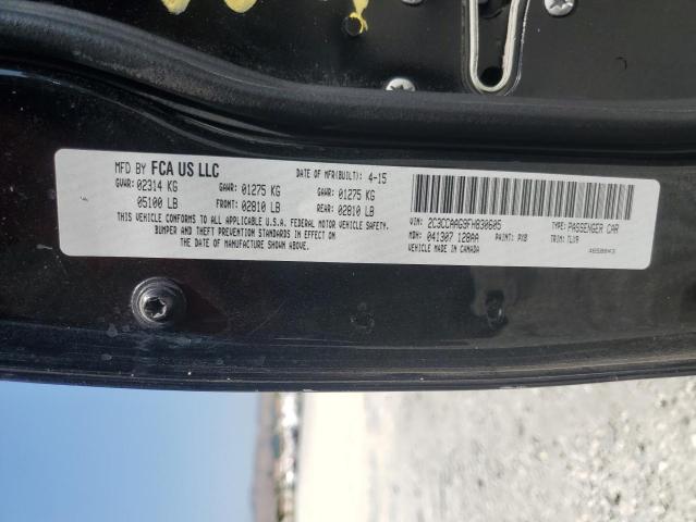 2015 CHRYSLER 300 LIMITE - 2C3CCAAG9FH830605