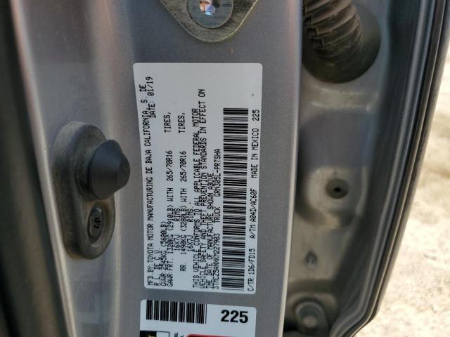 2019 TOYOTA TACOMA DOU - 3TMCZ5ANXKM227903